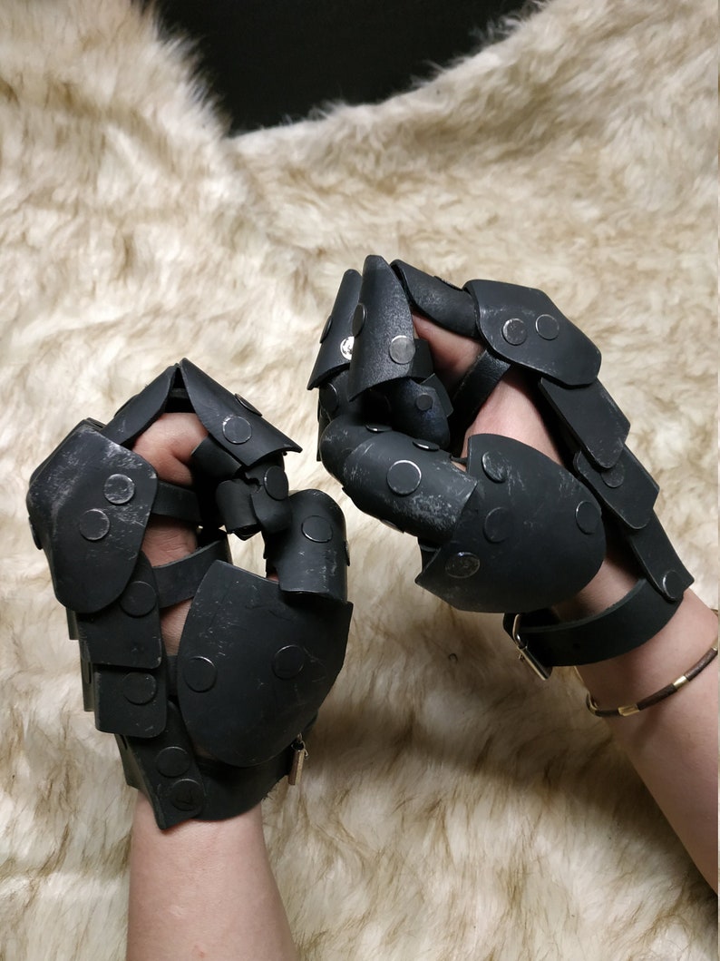 Armor gloves cosplay gloves cosplay armor larp armor Etsy