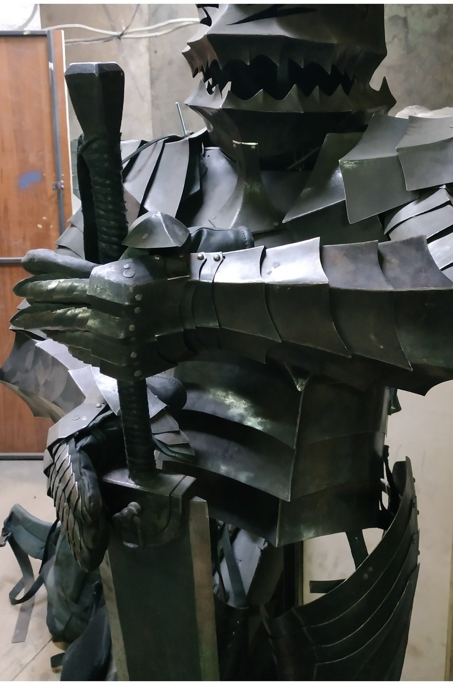 Dragon Slayer Sword LARP Berserk anime Guts sword Guts Etsy