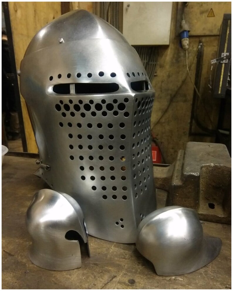 Steel helmet mini Salad helmet made of steel gift for Etsy