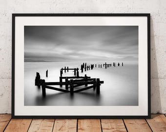 Old Swanage Pier, Dorset : Digital Print