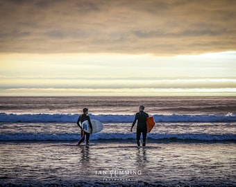 Cornwall Coast: Polzeath Beach 3  - Digital Print