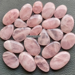 Rosenquarz Cabochon, Rosenquarz von Aaa Qualität für die Herstellung von Schmuck-Rosenquarz Schmuck-Cabochon Lieferungen