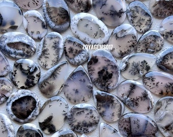 AAA Top quality dendrite opal Cabochon-dendrite agate-scenic agate dendrite gemstone -dendrite jewelry-dendrite for making jewelry