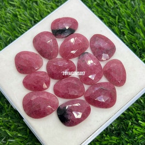 Rhodonite Rosecut Cabochon - Etsy