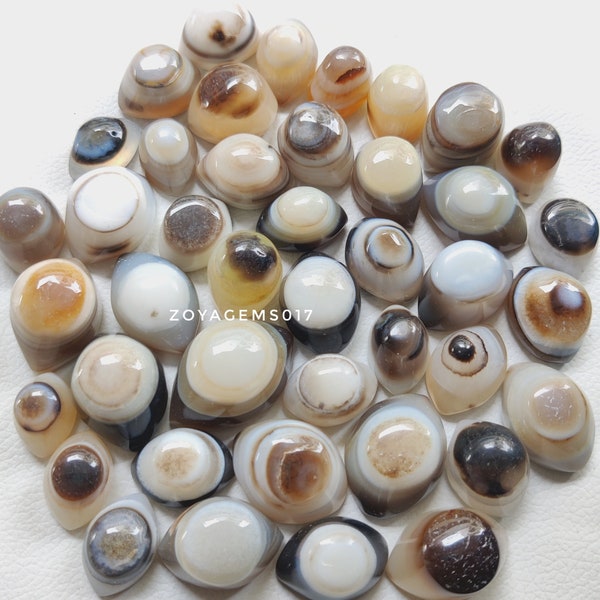 Agate eye's cabochon lot_ agate eye's gemstone - agate eye's jewellery -wholsale Agate eye' - eyes stone- Agate  pendant -handmade jewellery