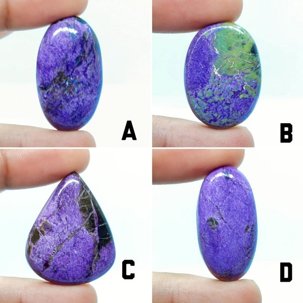 Stichtite Cabhochon Lot. Gemstone Stichtite Purpurite Cabhochon. Stichtite Purpurite Jewellery