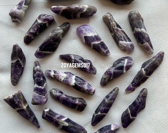 Einzigartige rohe Form Amethyst-Spitzenstifte für die Herstellung von Schmuck-Amethyst-Spitzengeschenk-Amethyst-Edelsteingeschenk für sie