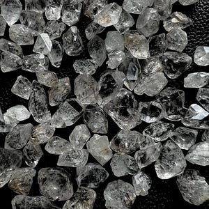 Top Natural Herkimer Diamond, Rough Stone Herkimer Diamond Quartz Crystals Making For Jewelry Etc, Size 10 To 25mm, Wholesale Price Lot gift