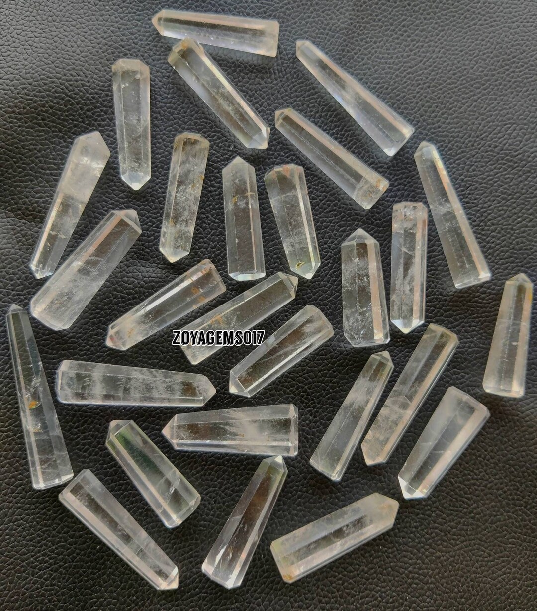 Clear Quartz Pencil Etsy