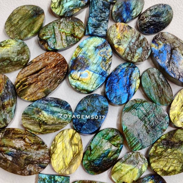 Labradoriet druzy - Labradoriet cabochon-labradoriet sieraden-labradorietsteen-labradoriet los-labradorietkristalgenezing-kristalmineraal