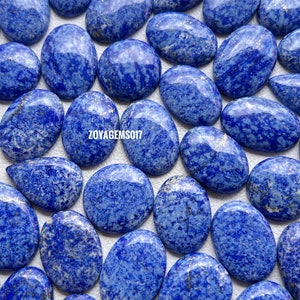 Natural new Lapis Lazuli unique pattern Cabochon Wholesale Lot image 2