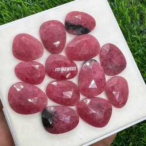 Rhodonite Rosecut Cabochon - Etsy