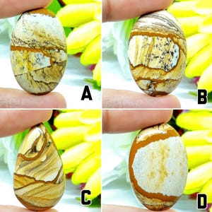 Picture Jasper Cabochon Lot: Wholesale Gemstone for Jewelry Making
