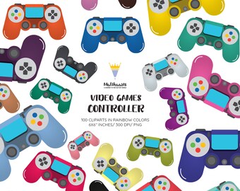 Video Game Clipart Etsy