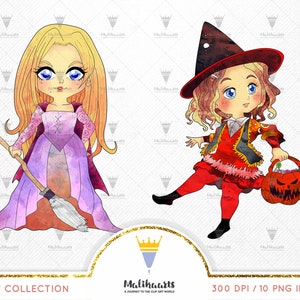Hocus Pocus characters clipart halloween clipart Sanderson | Etsy