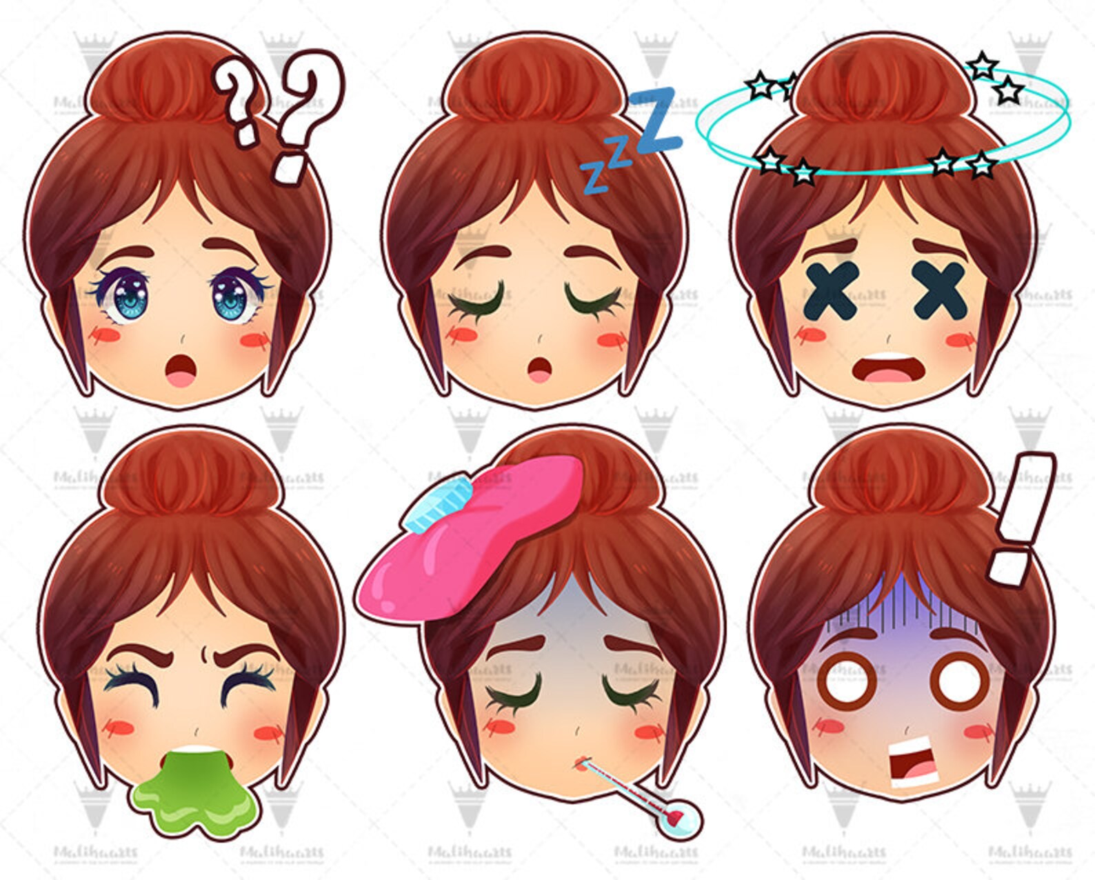 Emotions Clipart Emoji Clipart Mood Clipart Icons Clipart Etsy Images