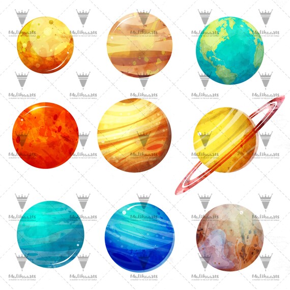 Planets Clipart Space Clipart Solar System Clipart Galaxy Clipart Outer Space Clipart Astronaut Clipart Rocket Mars Moon Png