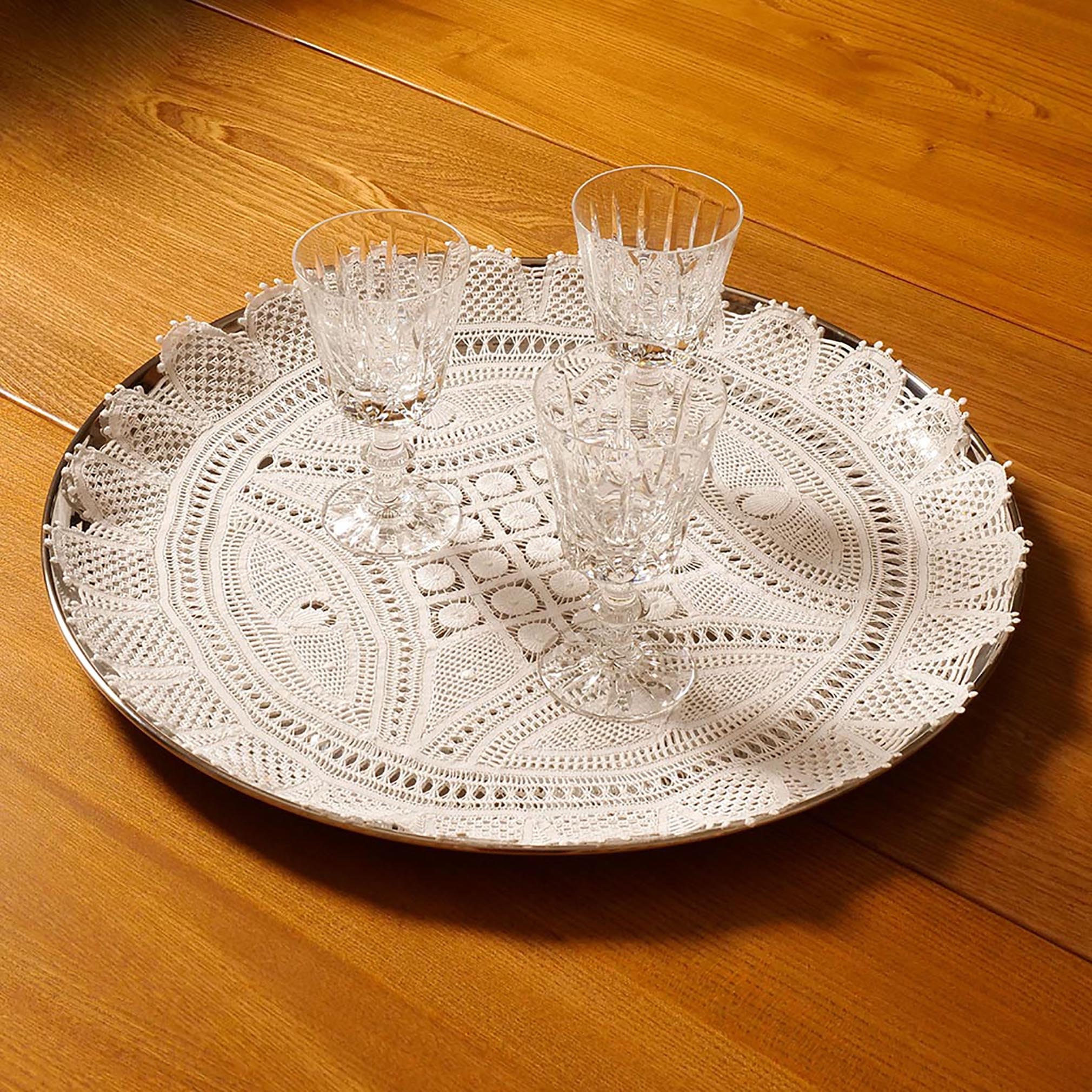Lace Table Mats FULLY Handmade 100 Cotton or Tray Cloths Live