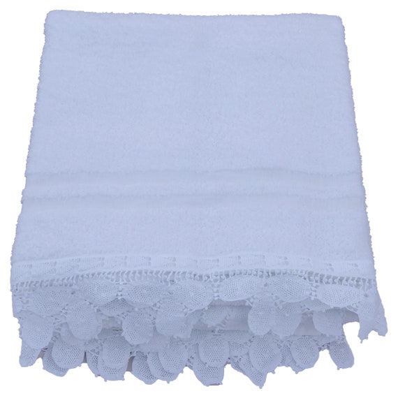Lace Edged Towels