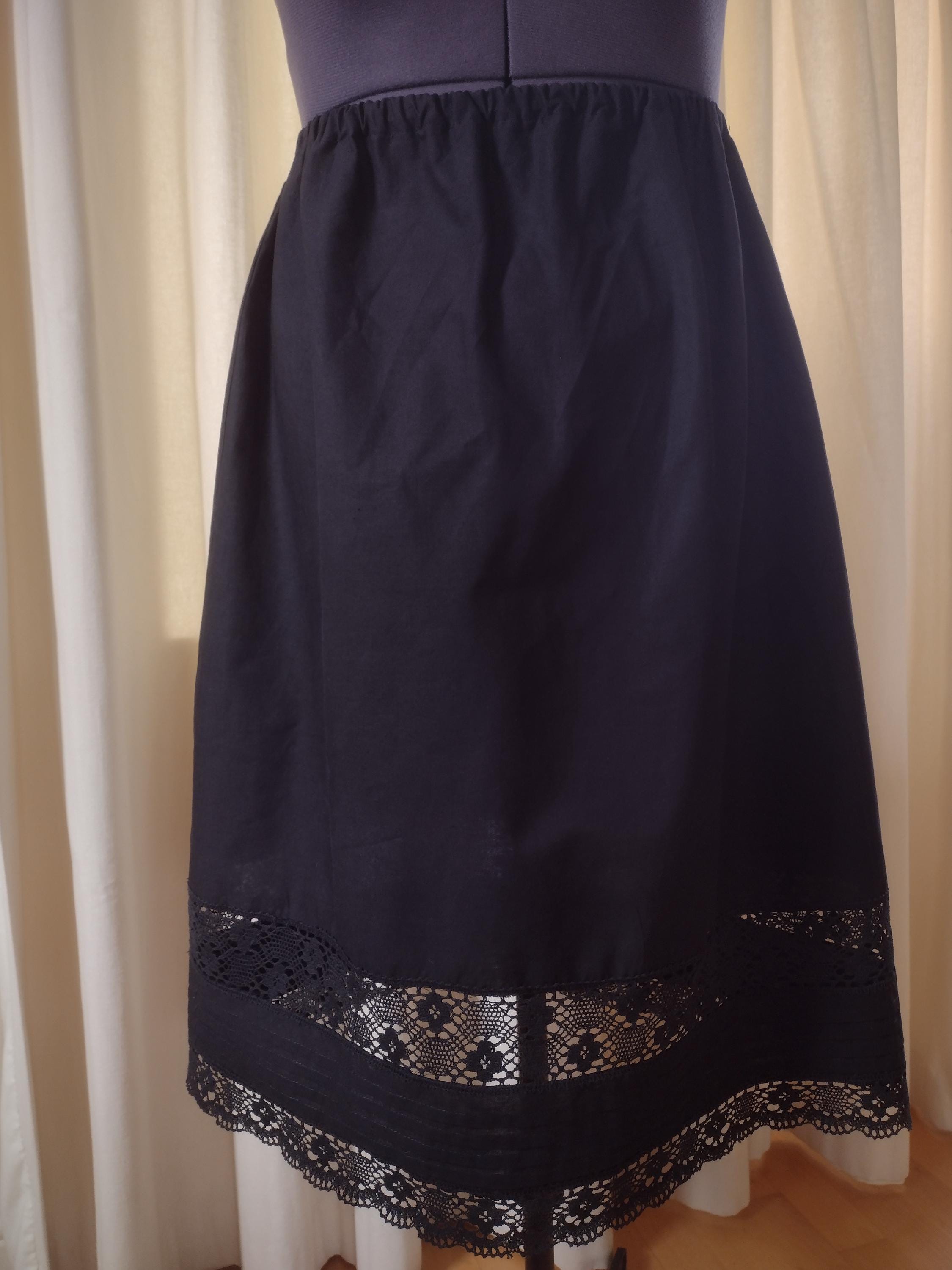 plus size cotton slips for under dresses 100% Feeling Your Best Blue types of slips for dresses sparkly prom dress NEW WOMENS ILLUSION PANTS Front Embroidery:None