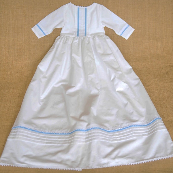 Baby Christening Gown Outfit 100% Cotton Fully Lined for Boys and Girls (Unisex) - Made to Measurements in the UK