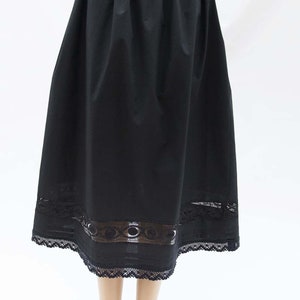 Embroidered crinoline skirt hotsell