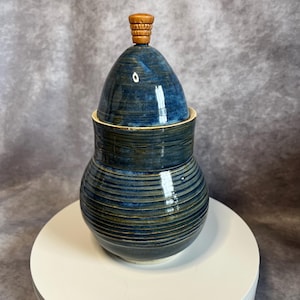 BlueDream Lidded Jar