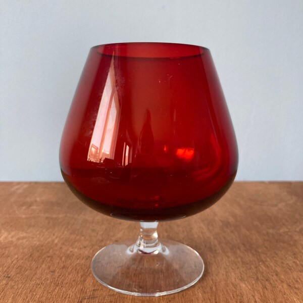 Brandy Glass With Cat and Mouse Etsy UK