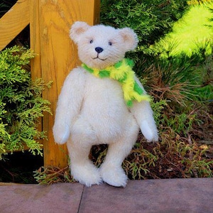 Handmade teddy bear, ooak, collectible, artist teddy bear, art toy