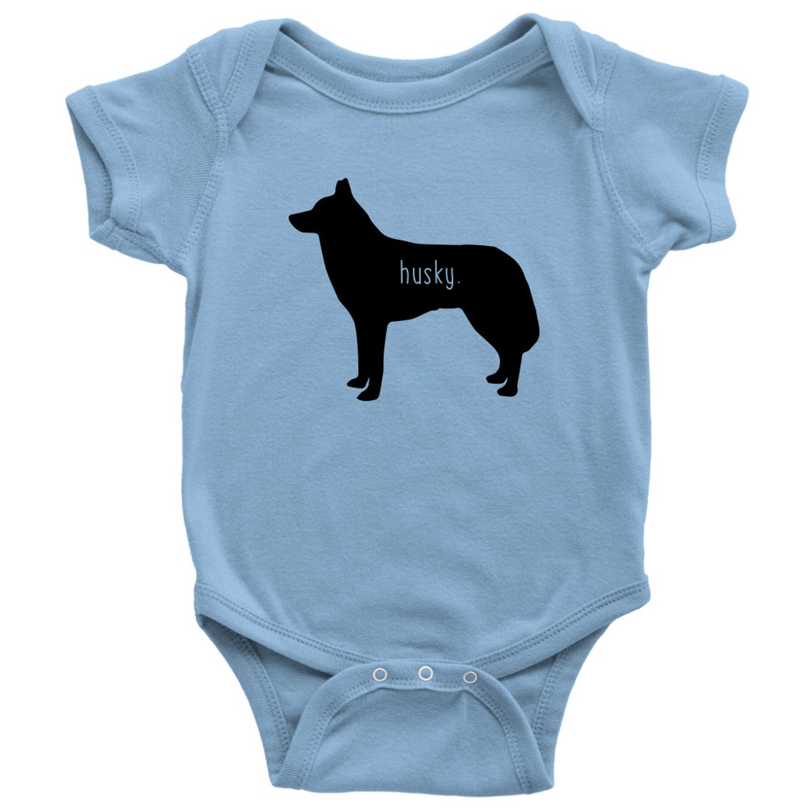 Husky Baby Bodysuit Siberian Husky Infant Clothing Dog Lover Etsy