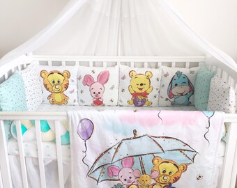 winnie the pooh cot sheets