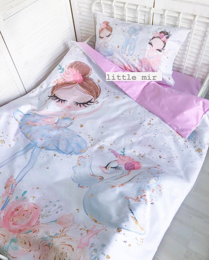 Ballerina bedding Personalized ComforterPillowcases | Etsy