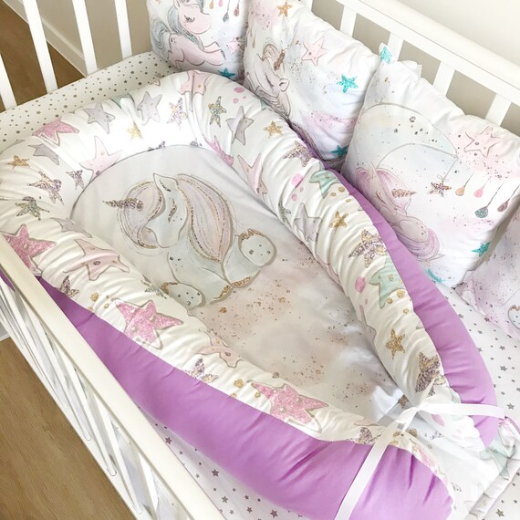 cot bedding unicorn