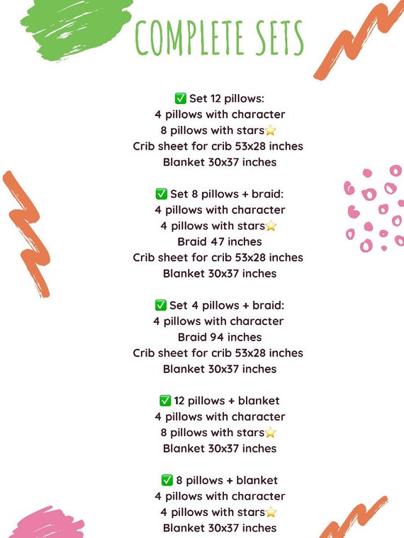 lion king bumper set