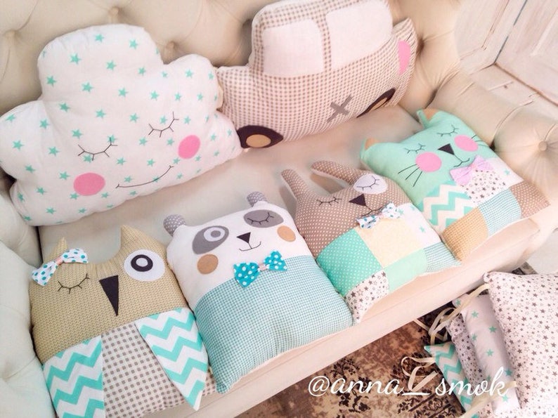 Brown And Green Crib Bedding Setbaby Bedding Baby Bedding Etsy
