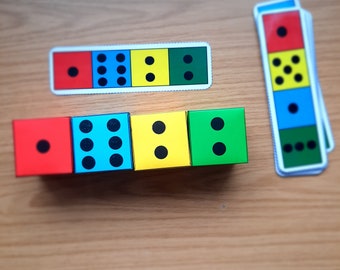 Dice Pattern Busy Book: Toddler Learning Game (Printable)