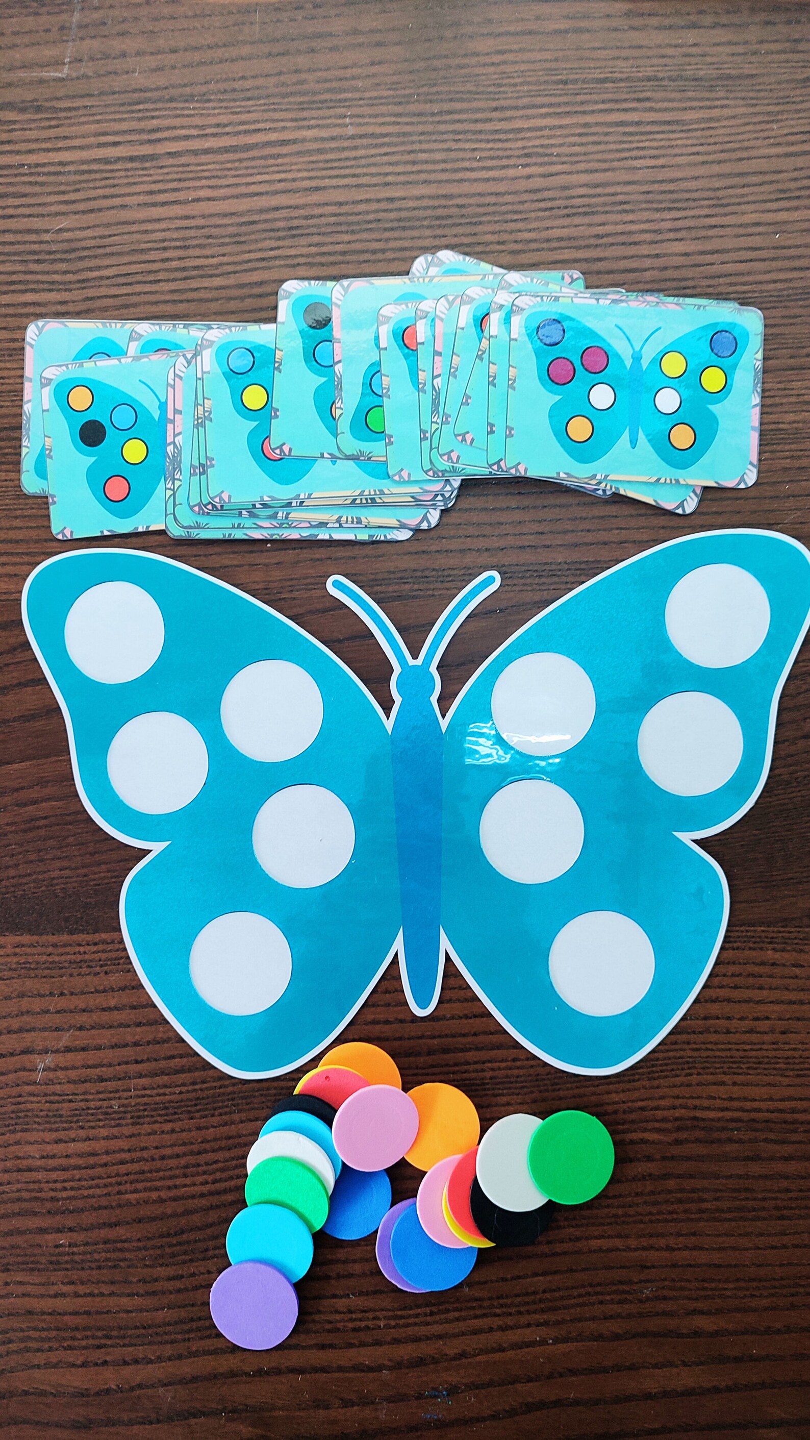 Montessori Butterfly Pattern Matching Activity – Educational Toy for ...