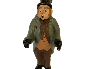 RARE 1987 PJ's Christmas Carol Large Figurine 13" tall, Signed and Dated