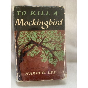 Harper Lee To Kill a Mockingbird First Edition 9th Printing 1960  ‘W’ DJ