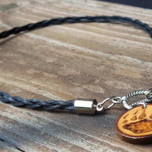 Bärentatzen Holz Anhänger Halskette