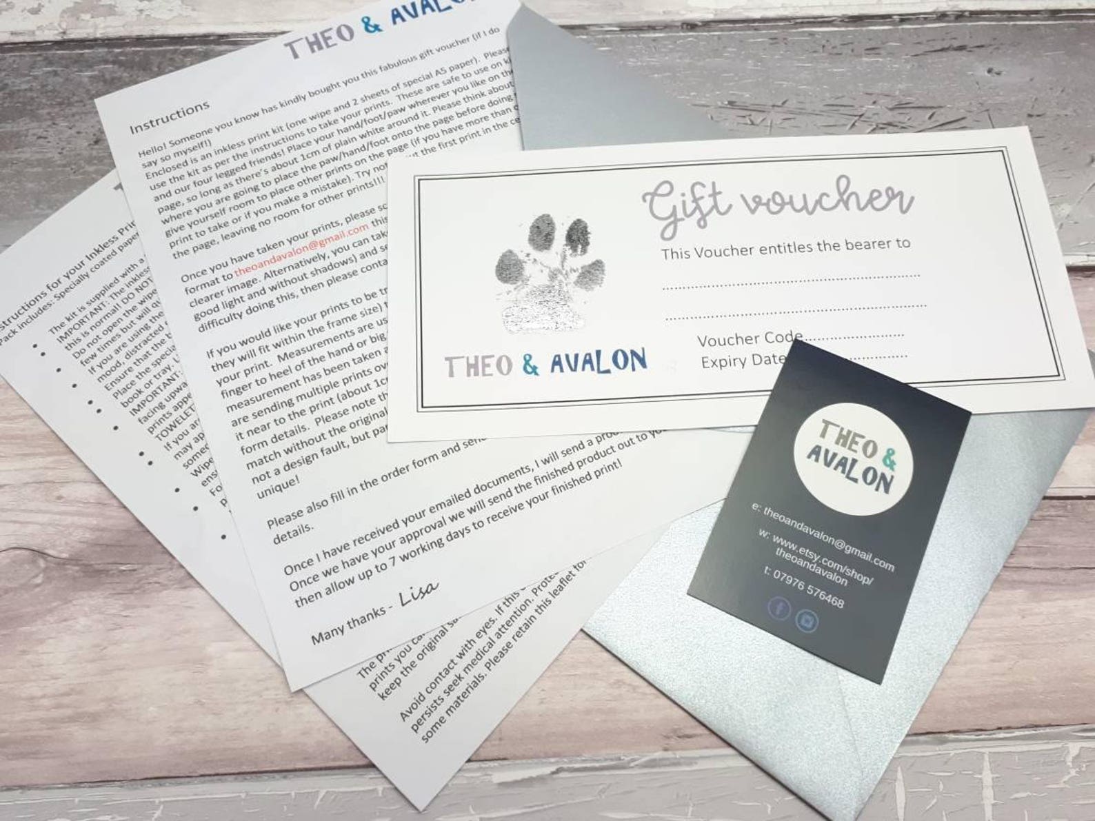 Gift Voucher for Dog Owner Personalised Voucher Pet Etsy UK