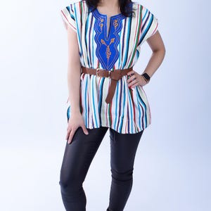 Smock made in Ghana, Fugu Top Smock, Handwoven Fugu Batakari, Traditional Authentic Ghanaian Smock Fugu