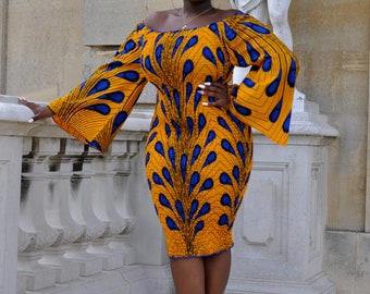 yellow ankara styles