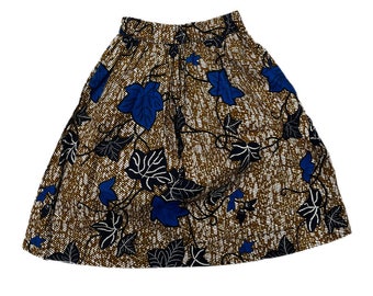 Vestido con estampado africano bebé, falda con estampado africano infantil, vestido para niños pequeños Ankara, falda de fiesta para bebés africanos