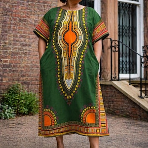 loose dress african wear Loose African Dress