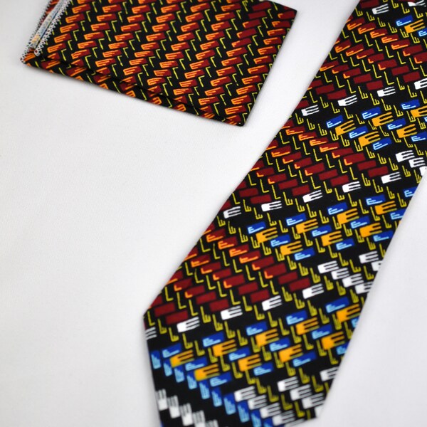 kente tie set
