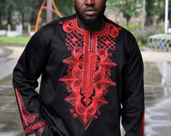 African Polished Cotton Suits 