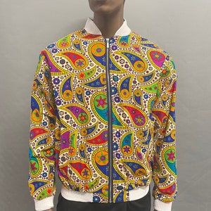 Unisex African Print Bomber Jacket, Ankara Bomber Jacket, Custom Made Bomber Jacket