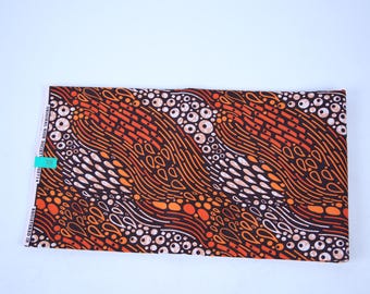 6 yards African print Ankara fabric/ Multicoloured Ankara Fabric/ African Wax Fabric/ Cotton Wax Fabric