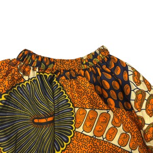 African Print Dress Baby, Infant African Print Skirt, Ankara Toddler dress, African Baby Party skirt image 2